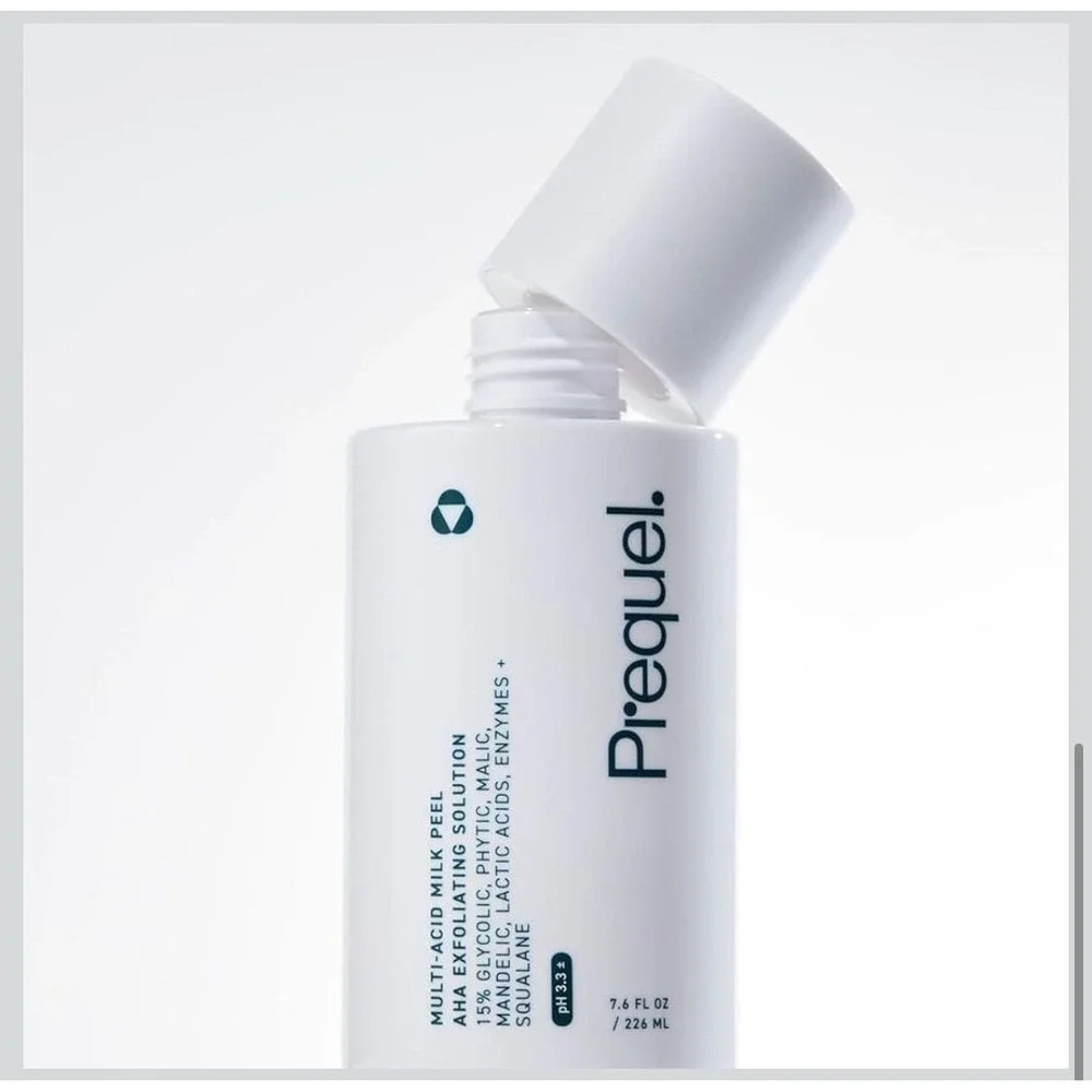 Prequel Multi-Acid Milk Peel AHA Exfoliating Solution 7.6‎ fl oz